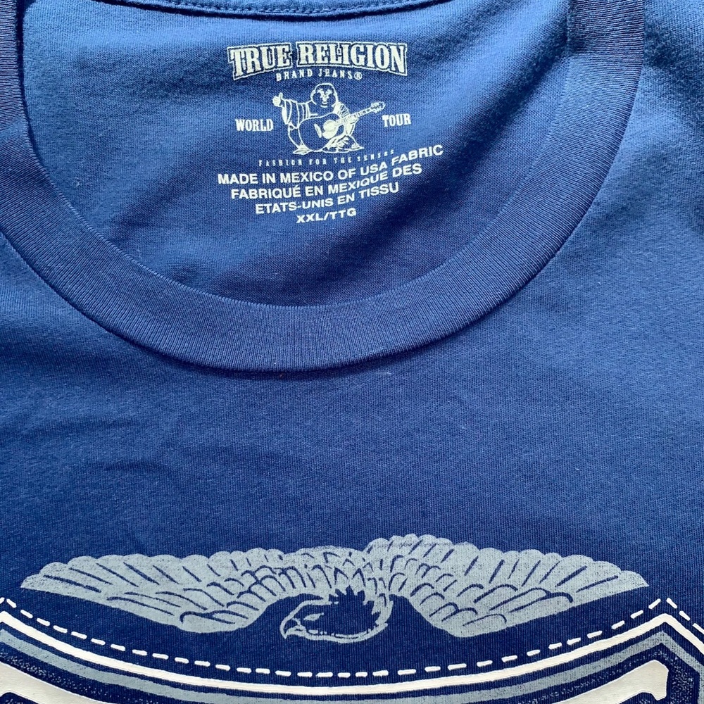 ❌SOLD❌ 🆕True Religion Brigade S/S Crew Neck Tee🏷 - Picture 3 of 4